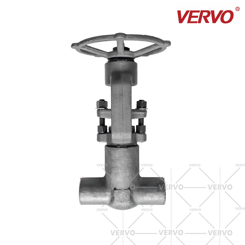 China Pressure Seal Gate Valve High Pressurel Gate Valve Forged Steel A105N 3/4 Inch DN20 2500LB Socket Weld Gate Valve factory