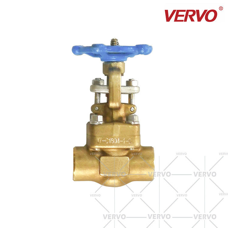 Aluminum Bronze Gate Valve Threaded End B62 C95500 DN20 API602