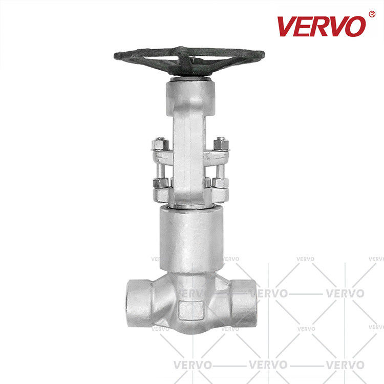 China 2500Lb Dn20 Industrial Globe Valve Sw Globe Valve Pressure Seal Bonnet factory