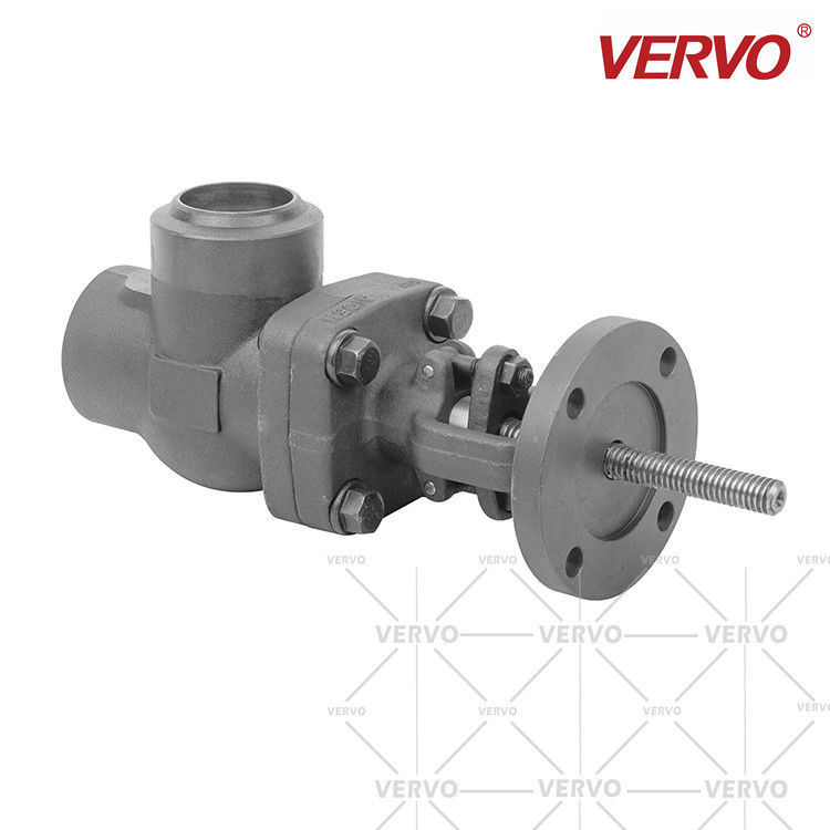 800LB Electric Polished Rod Angle Globe Valve