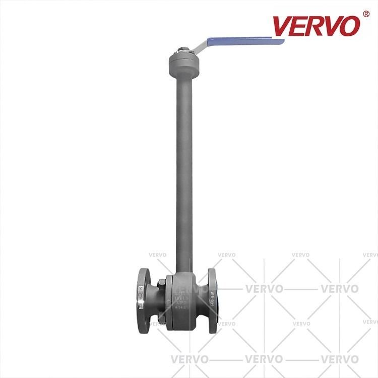 DN50 Forged LF2 Cryogenic Ball Valve Floating Type Flanged 2 Inch Extended Stem Ball Valve