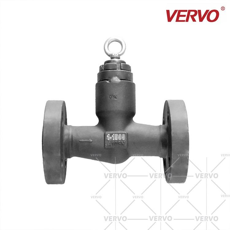 China Lift Type Check Valve Carbon Steel Check Valve 1inch Dn25 1500lb RTJ Self Sealing PSC Pressure Seal Check Valve factory