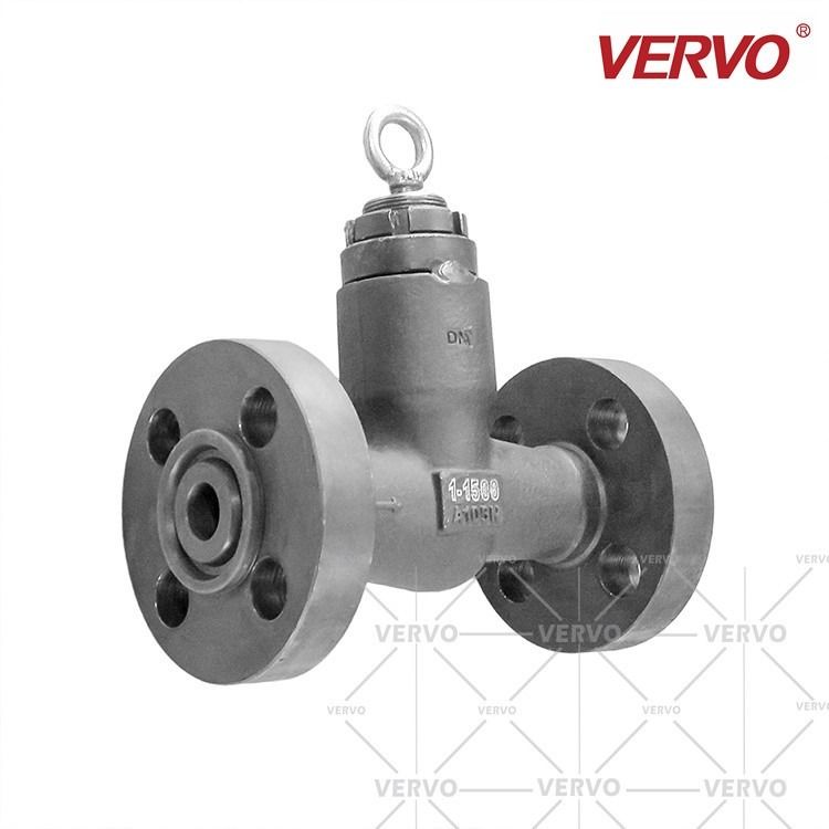 China Lift Type Check Valve Carbon Steel Check Valve 1inch Dn25 1500lb RTJ Self Sealing PSC Pressure Seal Check Valve factory