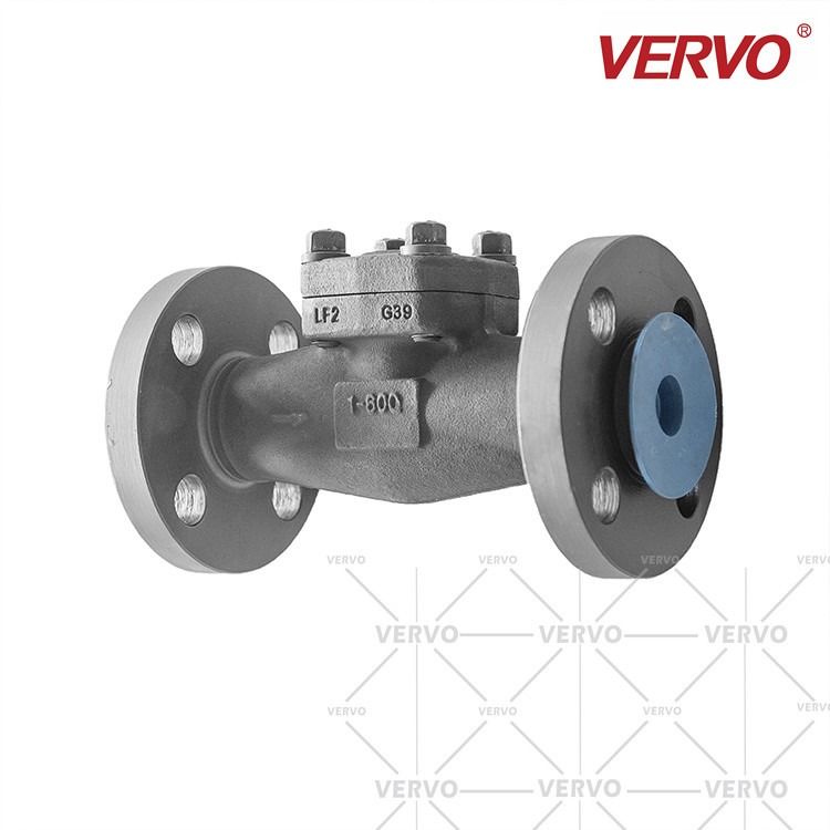 China Dn25 Cryogenic Forge Steel Check Valve Swing Type Lf2 1&quot; Class 800 Nrv Non Return Flanged factory