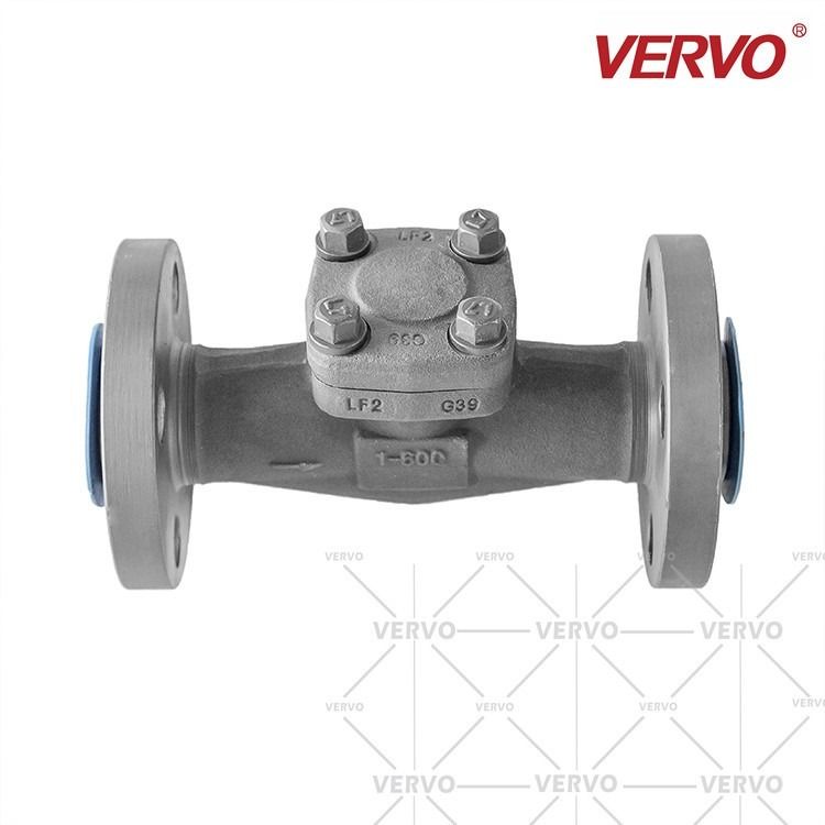 China Dn25 Cryogenic Forge Steel Check Valve Swing Type Lf2 1&quot; Class 800 Nrv Non Return Flanged factory