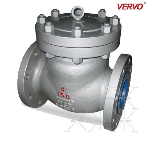 Wcb Swing Check Valve Bolted Bonnet Cast Steel 4 Inch Dn100 Asme 16.34 Rf