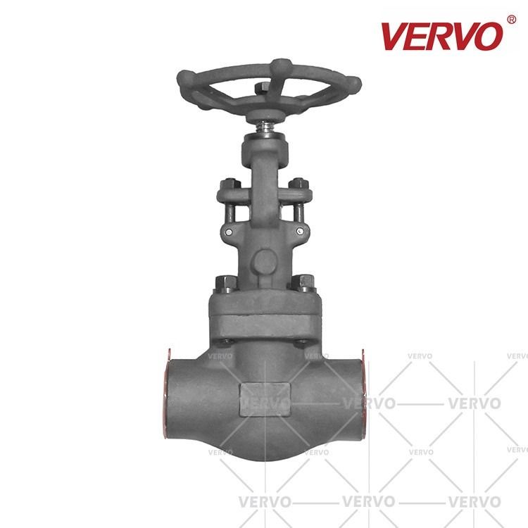 China 3 Inch Forged Steel Vacuum Globe Valve Dn40 SW Class 800 Control For Water Oil Steam factory