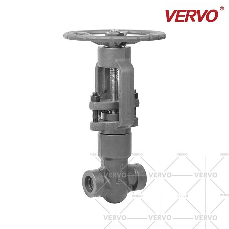 China A105N Dn40 1500LB 2 Inch Manual Globe Valve PSB Carbon Steel factory