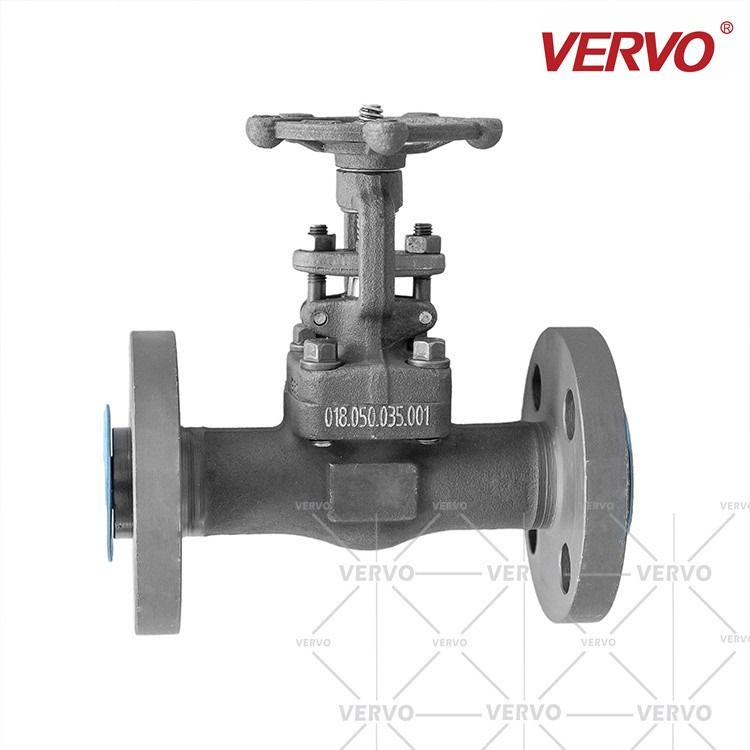 High Pressure Cryogenic Gate Valve Forged Steel LF2 DN20 Gate Valve 600LB RF Flanged Gate Valve Welded Flange Gate Valve