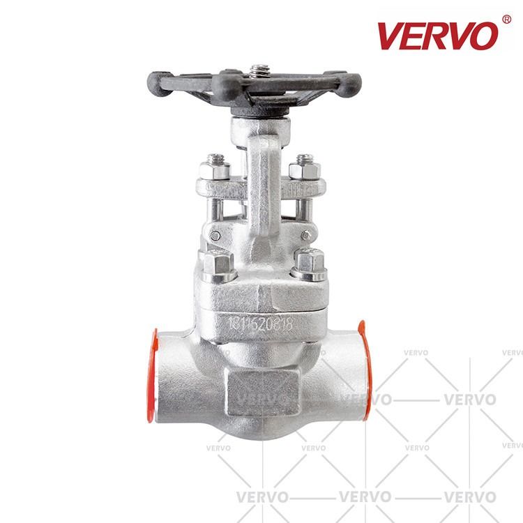 Socket Welding Gate Valve DN25 Gate valve full port gate valve stainless steel gate valve 1Inch gate valve A182 F304 BB