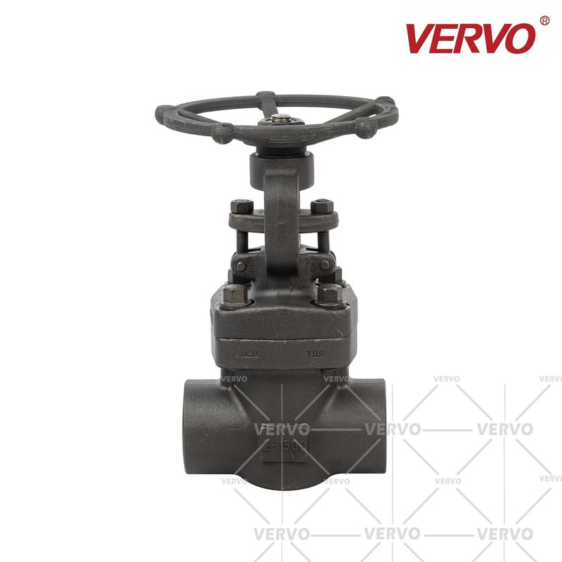 China 50mm Gate Valve Solid Wedge Gate Valve Forged Steel Valve ISO 15761 Socket Welded Gate Valves DN50 Gate Valve ISO 9001 factory