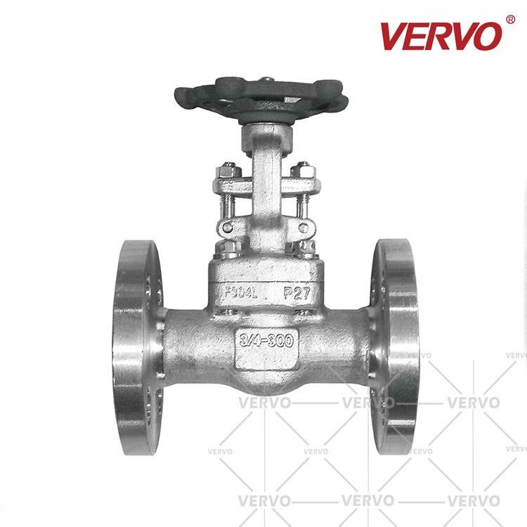China 1 2 3 4 Inch Stainless Steel Gate Valve Flanged End F304 0.75mm DN20 300LB factory