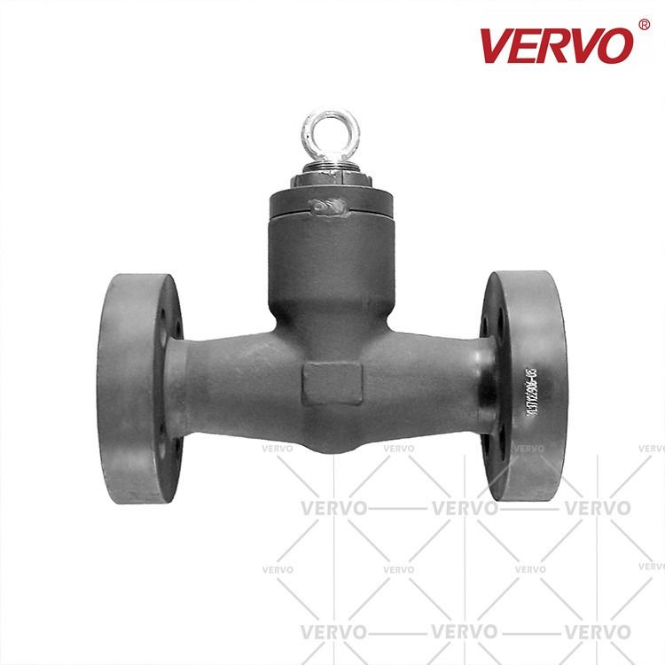 China 25mm 1&#039;&#039; Flanged Pressure Seal Check Valve Piston Lift  2500 LB Forged Steel Check Valve factory