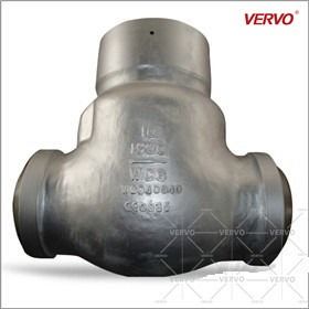 China 1500LB Full Bore Swing Type Check Valve 10 Inch DN250 Wcb Pressure Seal Cover factory