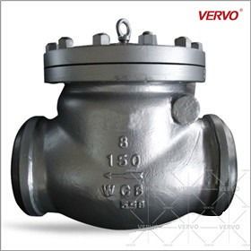 8 Inch Class 150 Swing Check Valve DN200 WCB Full Bore Butt Welded Check Valve