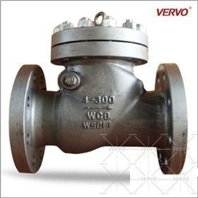 China External Pin Stainless Steel Vertical Check Valve 4 Inch BS 1868 DN100 300Lb RF Flanged factory