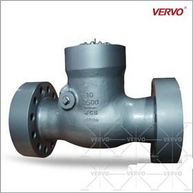 PSC Pressure Seal Cover Swing Check Valve Class 2500 10&quot; DN250 Wcb Full Bore