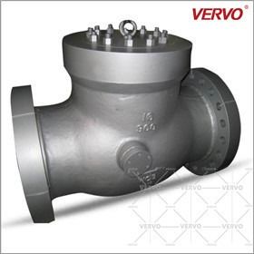 Cast Forged Steel Check Valve PSB NRV 600LB PSB Tilting Disc 12&quot; A216 WCB API594 DN300