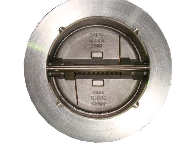 China Class 300 8&quot; Dual Plate Wafer Check Valve DN200 Api 594 A351 CF8 Dual Plate Check Valve factory