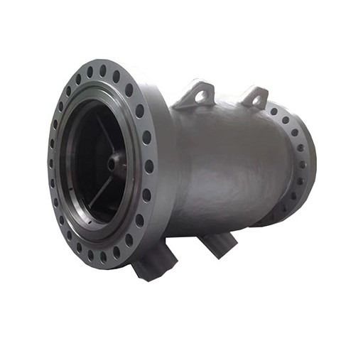 China DN200 Axial Flow Type Check Valve 8 Inch RF Flanged Silent Check Valve Class 150 20mm Nozzle factory
