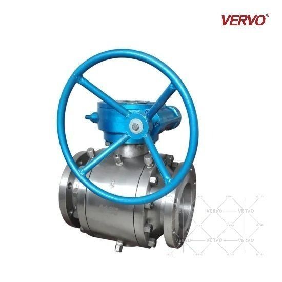 China 600LB Full Bore Trunnion Mounted Ball Valves ASTM A182 BW End Connection factory