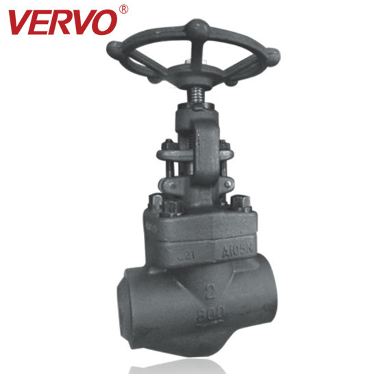 China Bolted Bonnet Forged Steel Industrial Globe Valves API 602 Design factory