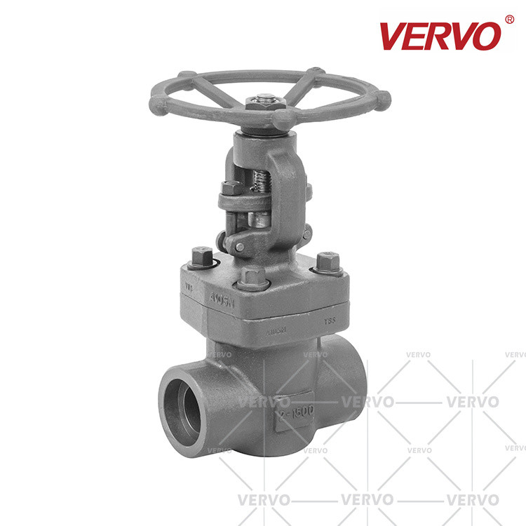 China 1500LB Forged Carbon Cast Steel Gate Valve Socket Welding factory