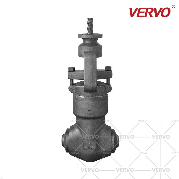 4500LB Ultra High Pressure Globe Valve Butt Welding Stop Valve