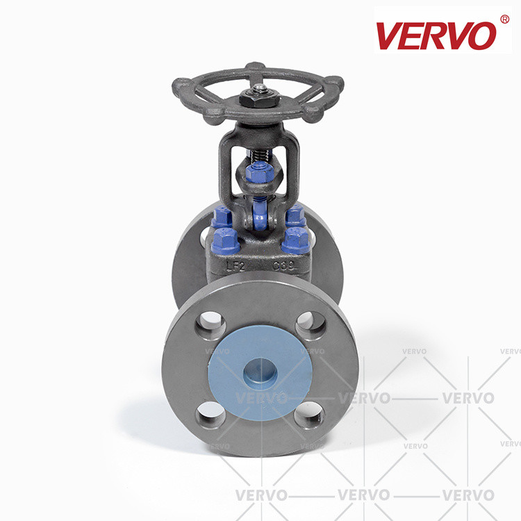 China Welded Carbon Cast Steel Gate Valve Low Temperature Flanged factory